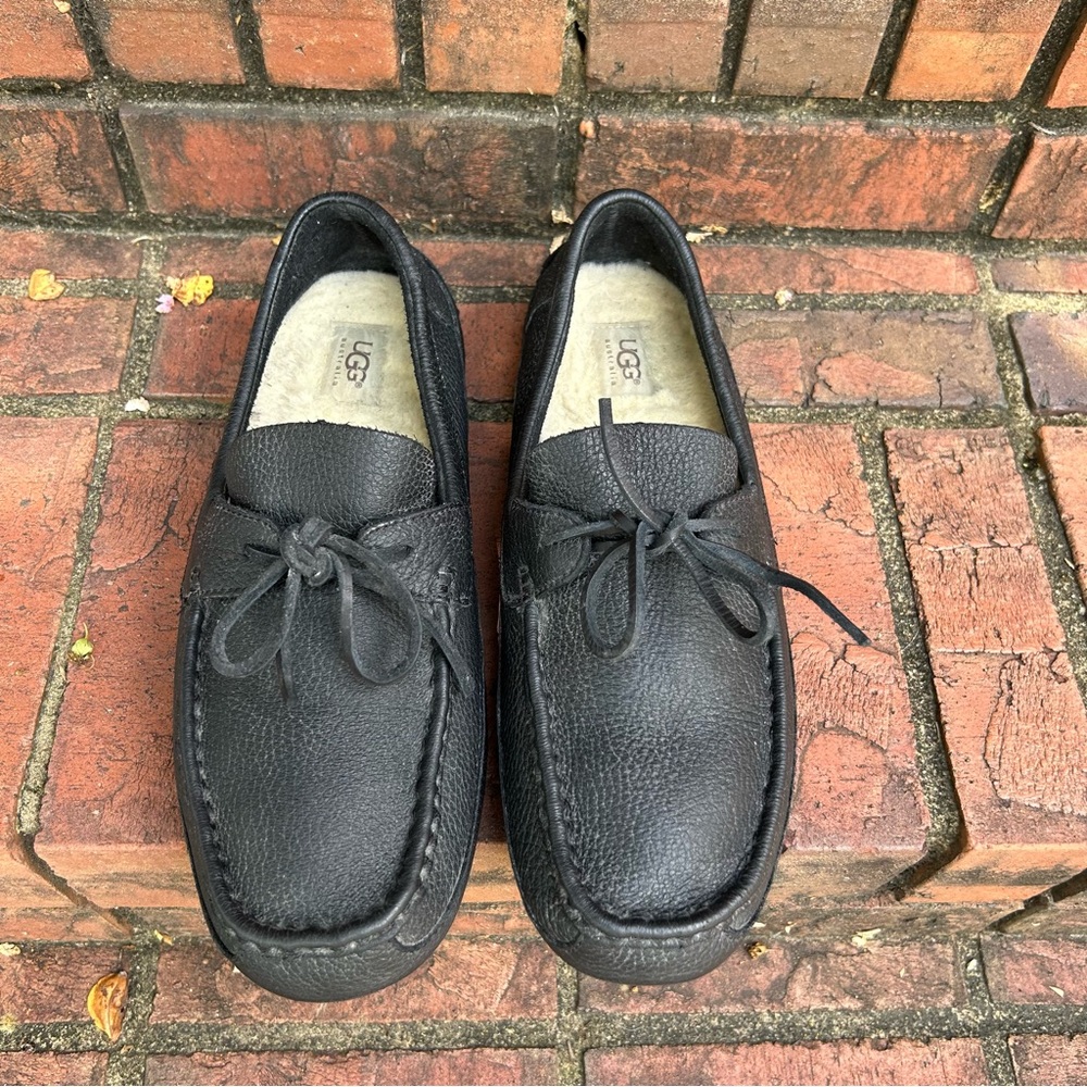 UGG Men’s size 12 Black Slip On Shoes